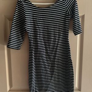 Black and white dress